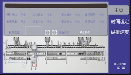 环速玉子烧设备PLC自动化控制生产
